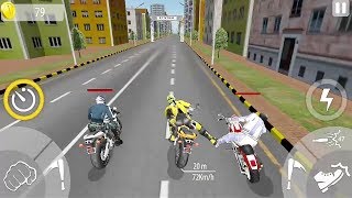 Bike Vs Bike - Bike Attack Race : Highway Tricky Stunt Rider Game || Bike 3D Android Gameplay screenshot 5