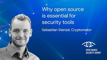 Sebastian Stenzel, Cryptomator: Open Source Security Summit 2022