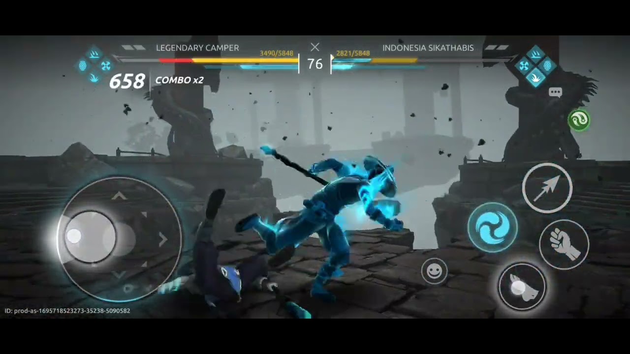 1v1 Cobra & Shang Comeback vs (Old Monk | Legendary Camper) | Shadow Fight 4 Arena