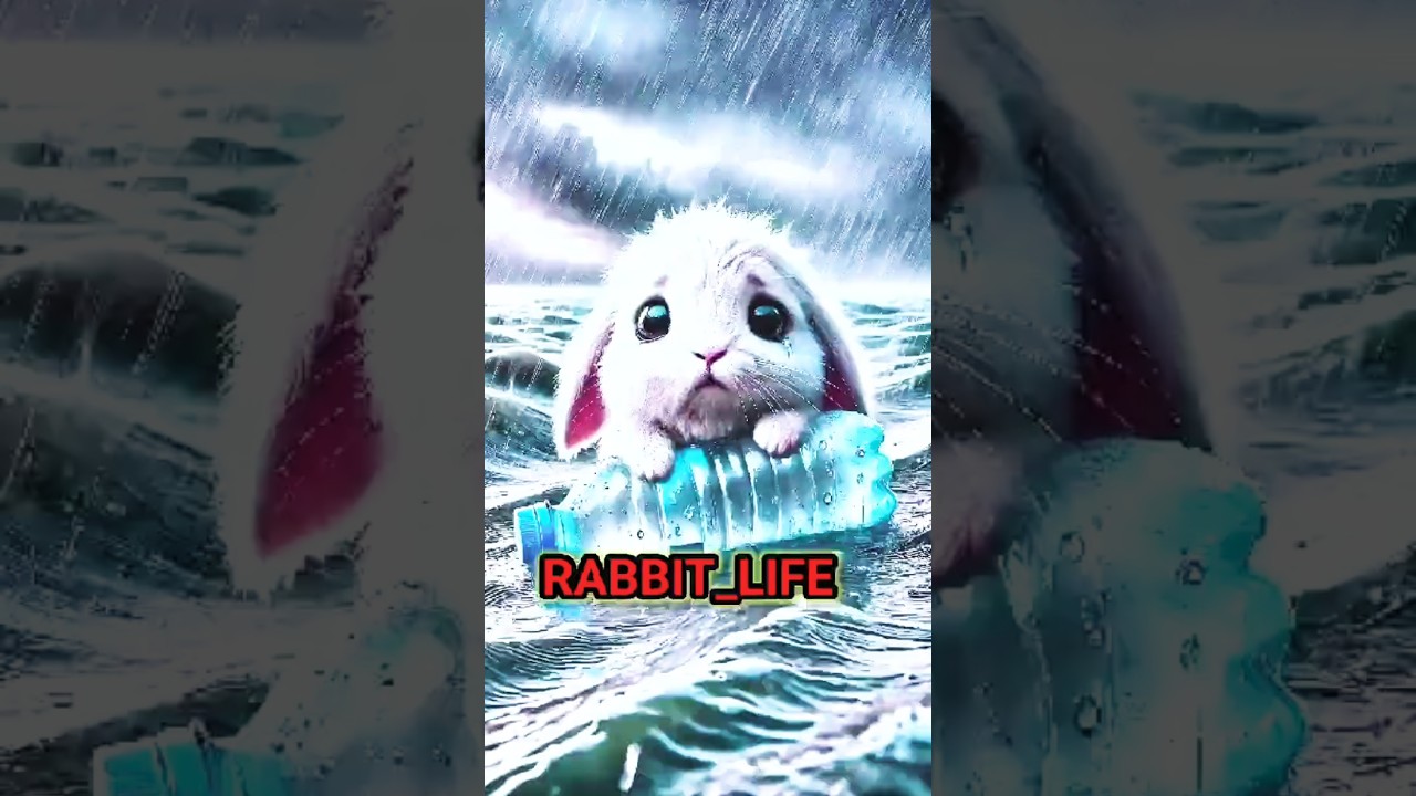 Brave Bunny Saves Turtle from Certain Death