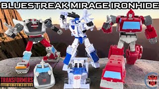 Hasbro Transformers Age of the Primes Bluestreak, Mirage & Ironhide