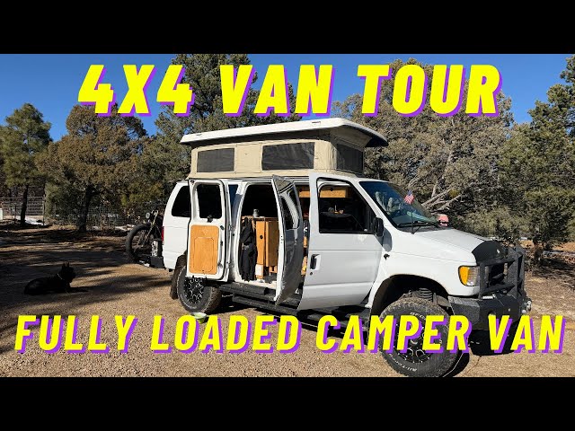 DIY 4x4  Van Conversion Takes Retired Captain Coast to Coast