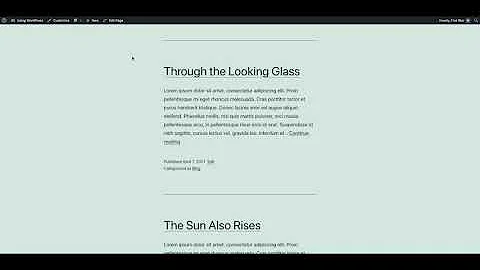 Using WordPress - How to Set the Number of Posts Per Page