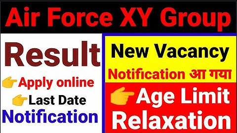 🔴Live-Air Force Enrollment List Released |Air Force Result Date 2021|Air Force New Update