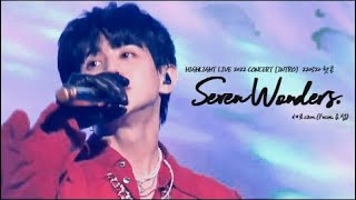 220520 하이라이트 'INTRO' 콘서트 'Seven Wonders' 세로캠(요섭 focus)