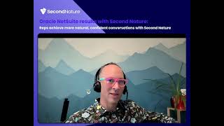 Sales reps achieve more natural confident conversation with Second Nature AI.