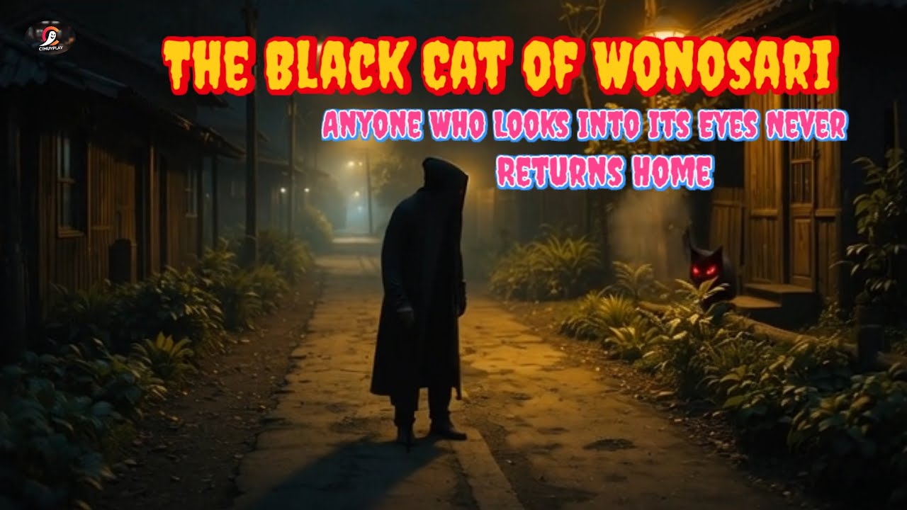 The Black Cat of Wonosari – A Black Cat Horror Story, Urban Legend of a Haunted Village