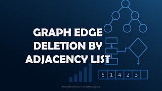 GRAPH EDGE DELETION BY ADJACENCY LIST