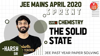 Solid State | JEE Mains April 2020 Sprint | IIT JEE Chemistry | IIT JEE Main Chemistry | Vedantu JEE