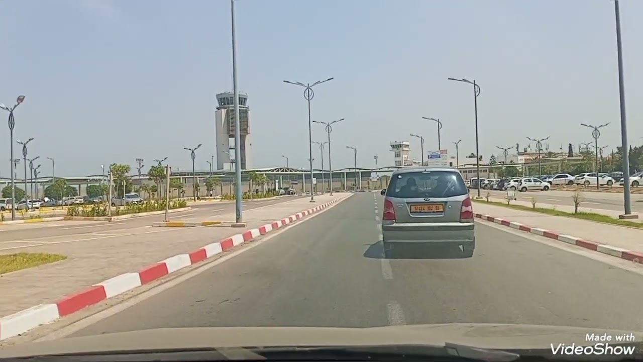 #oran#vlog  مطار السانيا وهران الطريق حتى دخلنا الداخل