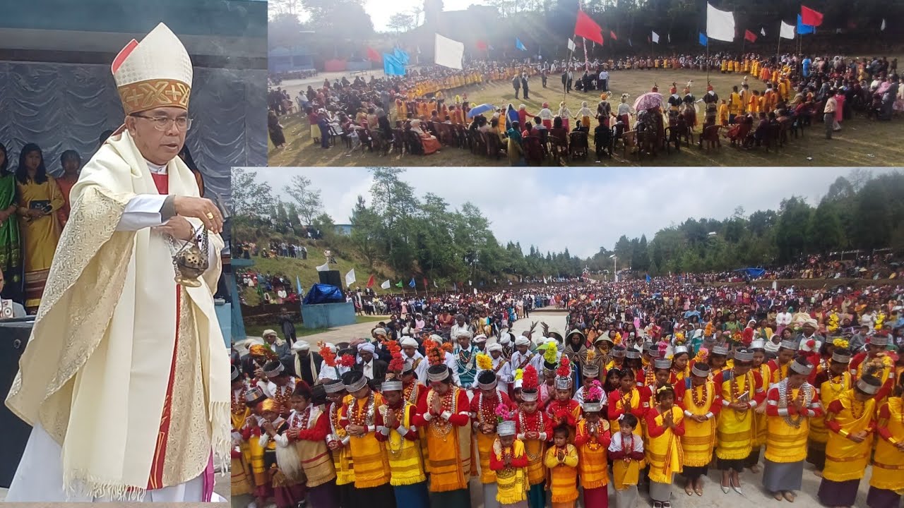 Ka jing kyrkhu ia ki nongshad bad ia ka madan shwa ban shad Paskha ha Parish Wahlang (20.4.2025)