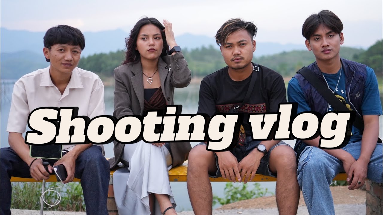 Filming a video vlog featuring well-known figures within the community.