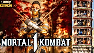 MK1 *MASTERY MILEENA* KLASSIC TOWER GAMEPLAY!! (JAX AS KAMEO) 1080p 60 FPS (MORTAL KOMBAT 1) MK12