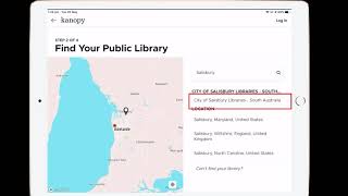 Creating a Kanopy account in the mobile app screenshot 4