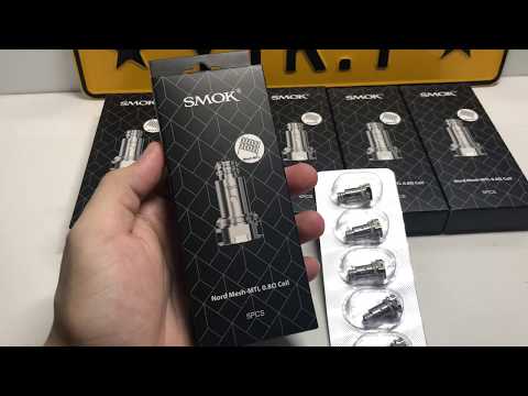 Video Smok Nord Occ 0.8 ohm Mesh MTL Coil - youtube