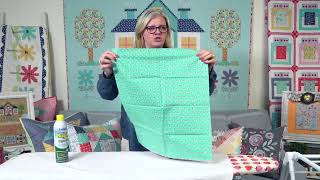 How To Starch Fabric for Quilting