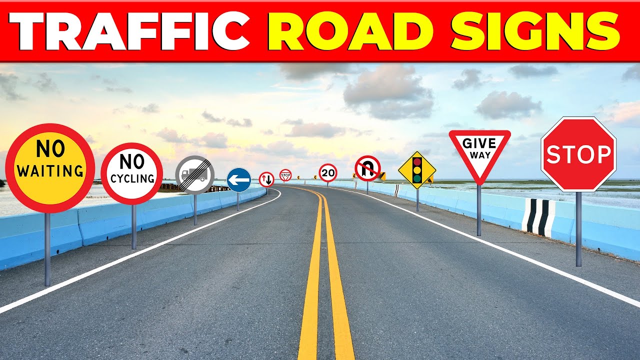 Pass Your Driving Test 2025 | Top 40 Essential Road Signs That APPEAR ...