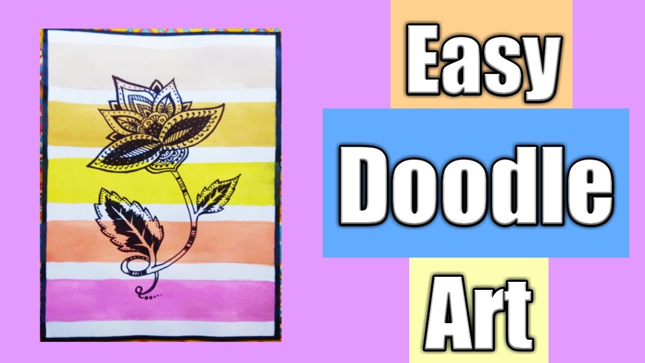 Doodle Art | Easy Doodle Art for Beginners | Doodling | Create With ...