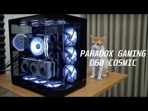 PARADOX GAMING D60 COSMIC CASE (feat. GHOST ZX84 BLUE SWITCH Keyboard)