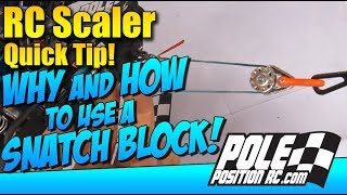 RC Scaler Tech  Snatch Blocks! Why You Want One and How to Install It!