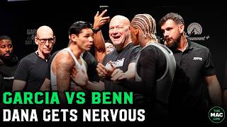 Dana White Ends Ryan Garcia Vs. Conor Benn Face Off Youre Making Me Nervous