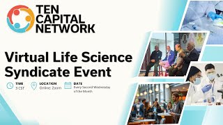 Life Science Syndicate Investor Pitch Event – October 2025