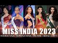 Miss india 2023  performances at big beauty pageants 