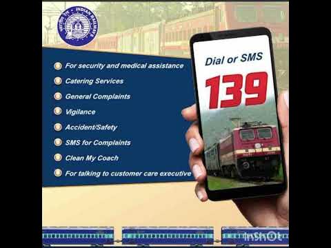 Railways enquiry 139 - YouTube