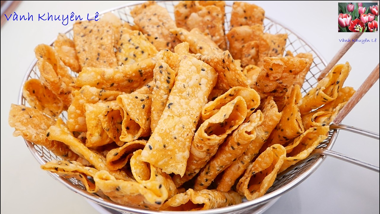 Tận Dụng CƠM NGUỘI Làm Ngay Snack Giòn Rụm Ngon Hơn Tortilla Chips hay Bim Bim by Vanh Khuyen