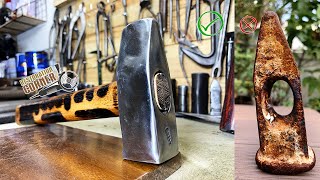 Turning old rusty hammer into Hammer of a God