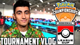 I Played at the LARGEST Pokemon League Cup EVER! (Regional Tournament Vlog)