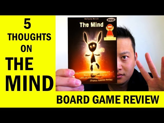 5 Thoughts On 'The Mind' Board Game: Review & Runthrough 