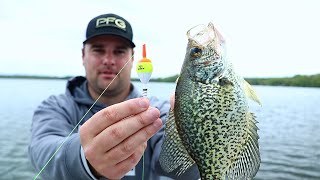 Crappie Fishing with a Bobber and Jig 