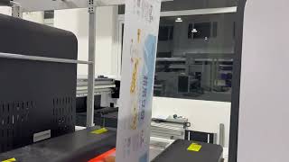 Roll to roll double sided printing machine