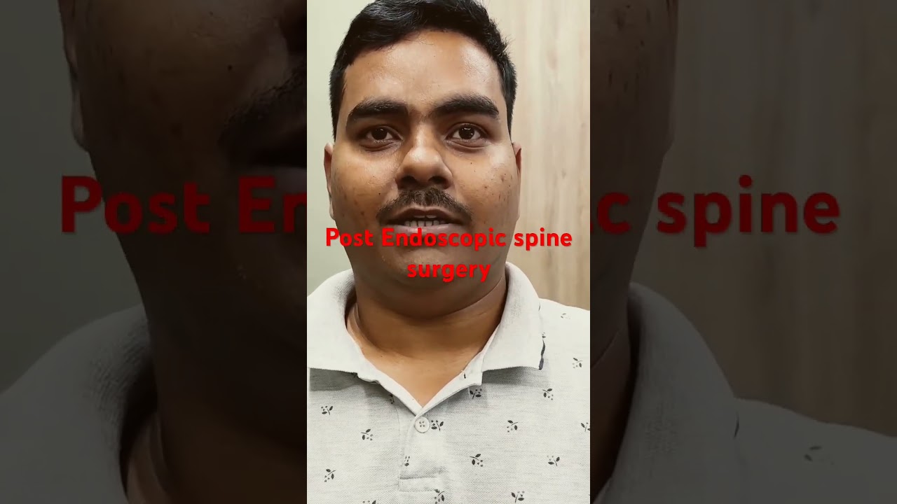 Lumbar Slip disc :Cauda equina syndrome :Endoscopic spine surgery ​⁠| Dr. Ajay Kothari #neuro