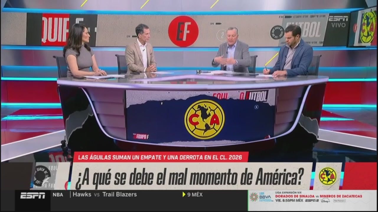 Equipo F🔥¿A qué se debe el mal momento de América? ¿Calma el triunfo la situación en Cruz Azul?