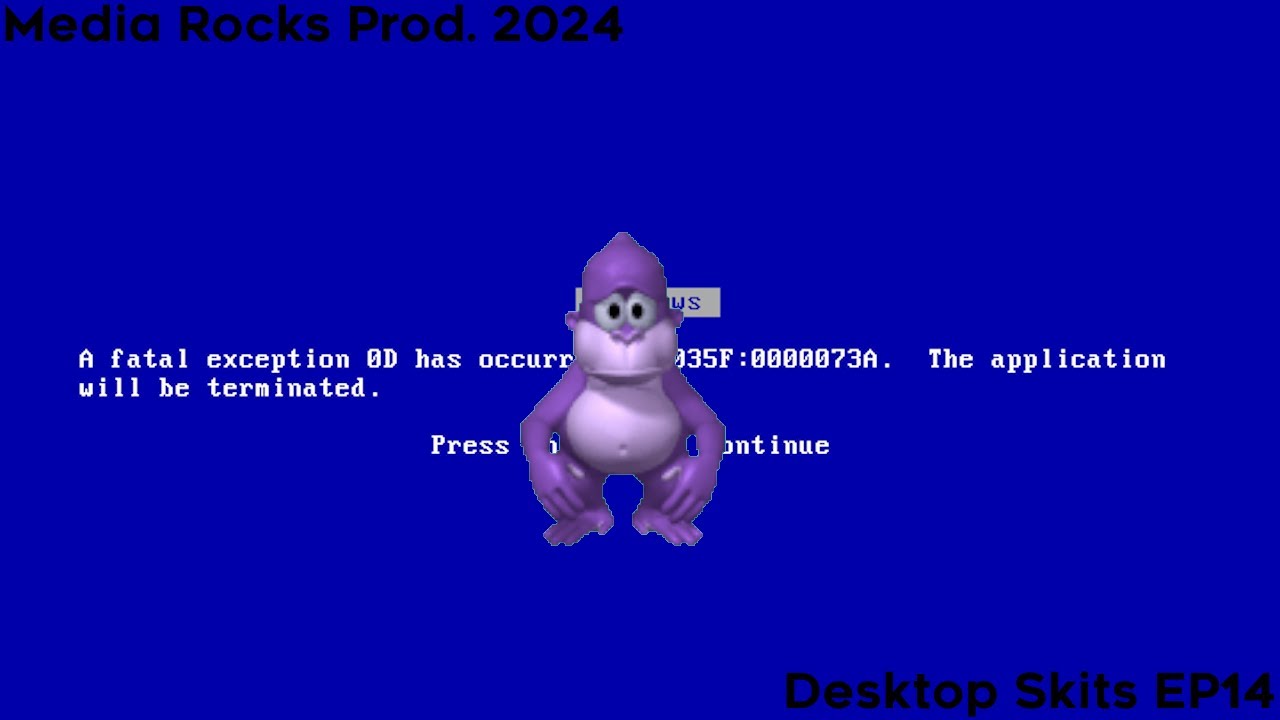 Media Rocks Productions Desktop Skits - Episode 14: Hey, what the ...