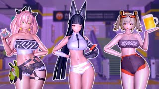 Miyabi X Burnice X Nicole - Money On The Dash -Zenless Zone Zero Mmd