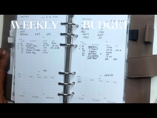 Thumbnail for WEEKLY BUDGET AND BUDGET FAIL