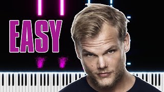 Avicii - Levels | EASY Piano Tutorial