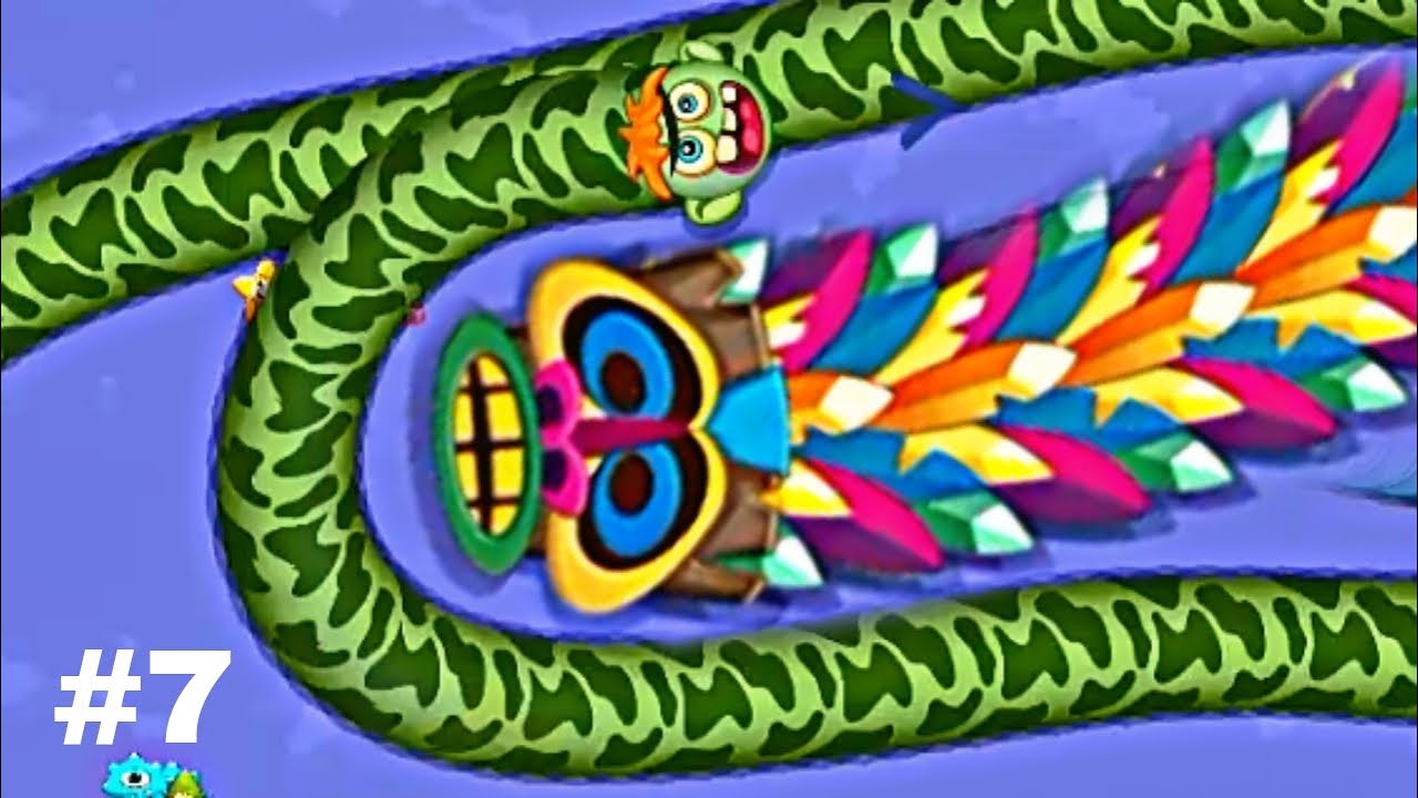Worm Hunt battle arena mod apk part 7 Snake gameplay