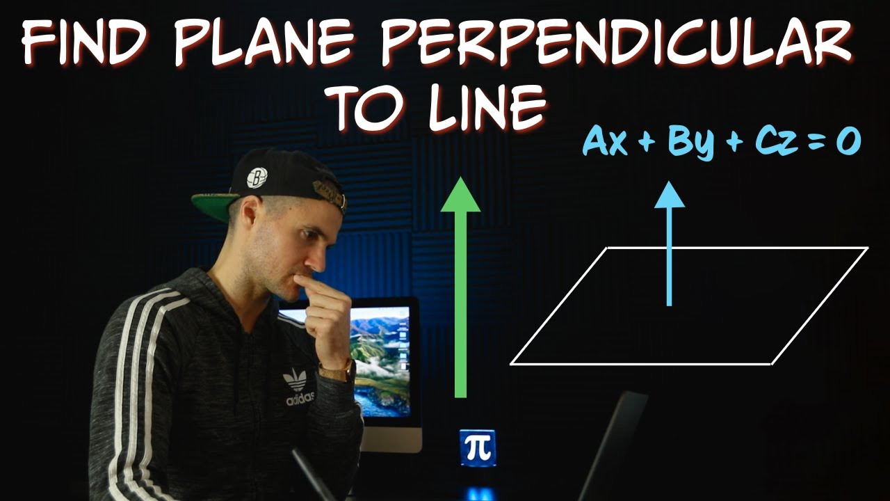 Math 1229 (Western University) - Find Perpendicular Plane to Line