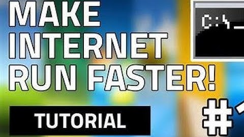 How to Double your Internet Speed using CMD 100% working
