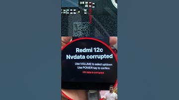 Nvdata corrupted 📲💻🔥 #nvdatacorrupted #mi #redmi #tech #smarttelecom