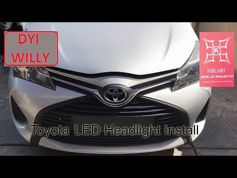Toyota Yaris HIKARI LED Headlight Install
