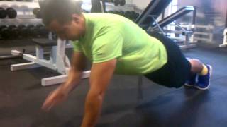 Prone Shoulder Taps