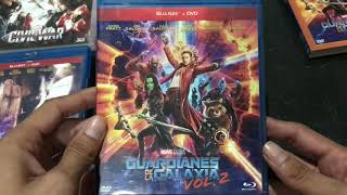 Marvel Studios "MCU" Phase Three (Part One) Blu ray Collection (2016-2017) from mexico & USA