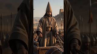 El rey Muwatalli II marcha con sus ejércitos de Hattusa hacia Qadesh (Prueba IA: Seedance 2.0.)