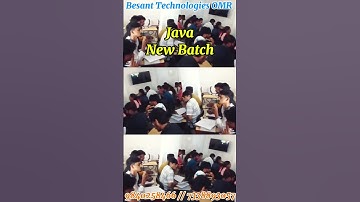 Master Java Programming with Our New Batch | Java Training in Chennai 2024 | Besant Technologies OMR
