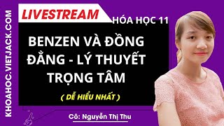 BENZEN VÀ ĐỒNG ĐẲNG - LÝ THUYẾT TRỌNG TÂM  - Hóa học 11 - Cô Nguyễn Thị Thu